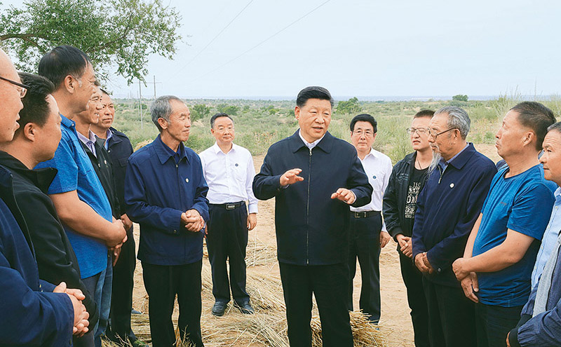 习近平：致力建设人与天然和谐共生的现代化