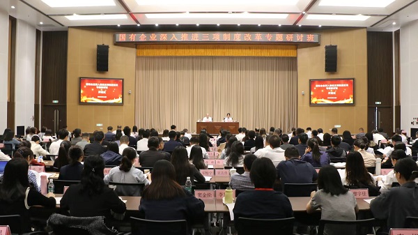 国有企业深刻推动三项造度鼎新专题钻研班成功进行