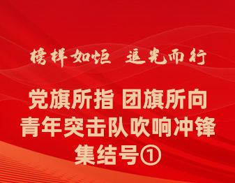 楷模如炬 追光而行丨党旗所指 团旗所向 青年突击队吹响冲锋集结号①